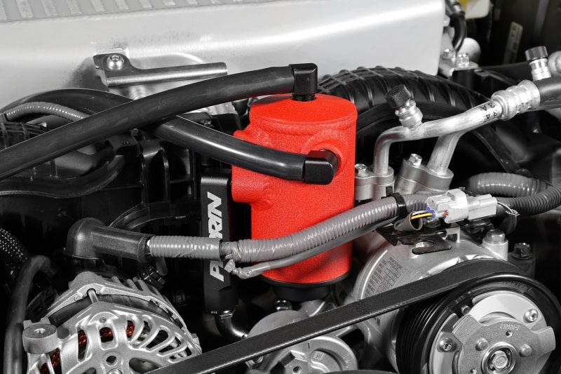 PERRIN 22-24 Subaru WRX Air Oil Separator - Red Oil Separators Perrin Performance