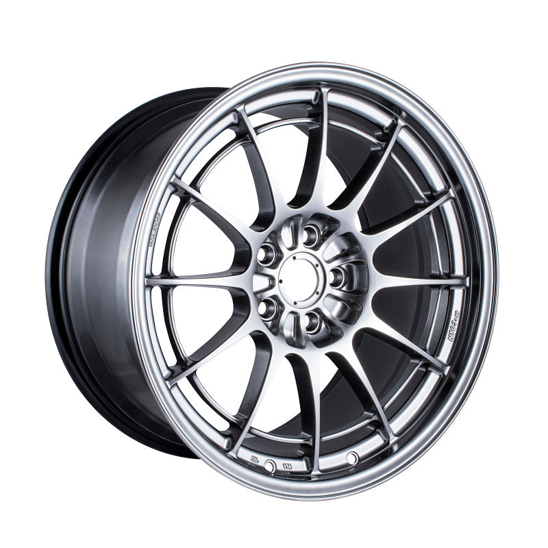 Enkei NT03+M 18x9.5 5x108 40mm Offset 72.6mm Bore Hyper Silver Wheel Wheels - Cast Enkei