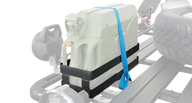Rhino-Rack Horizontal Jerry Can Holder (Pioneer/Alloy Tray) Cargo Organization Rhino-Rack