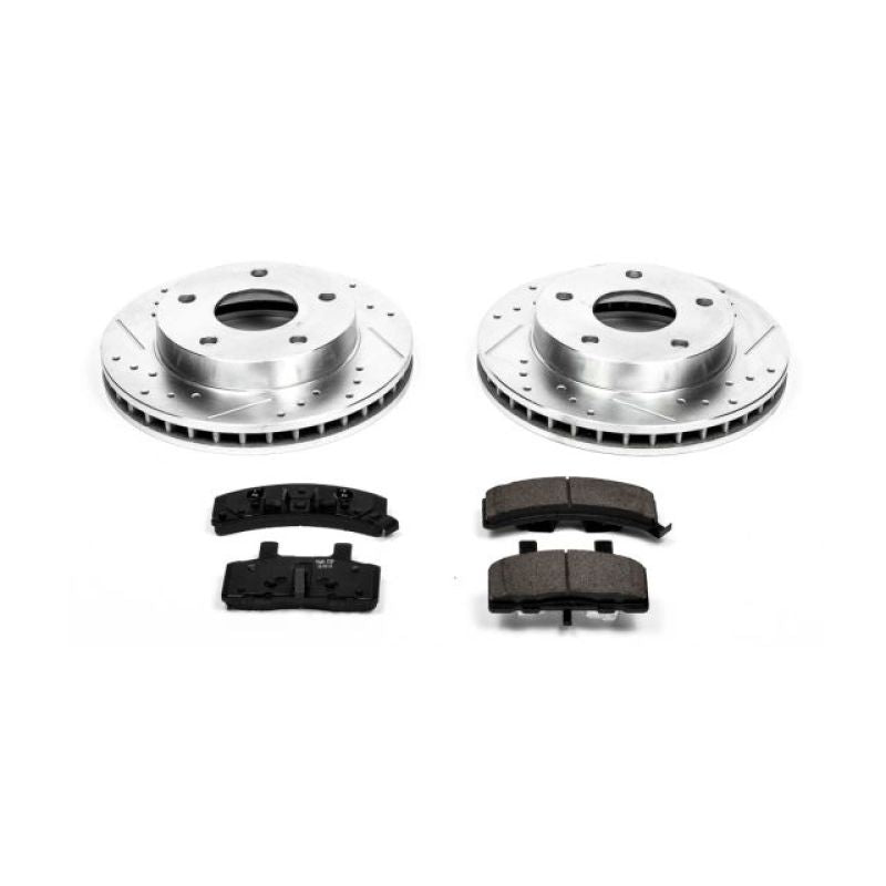 Power Stop 94-99 Dodge Ram 1500 Front Z23 Evolution Sport Brake Kit Brake Kits - Performance D&S PowerStop
