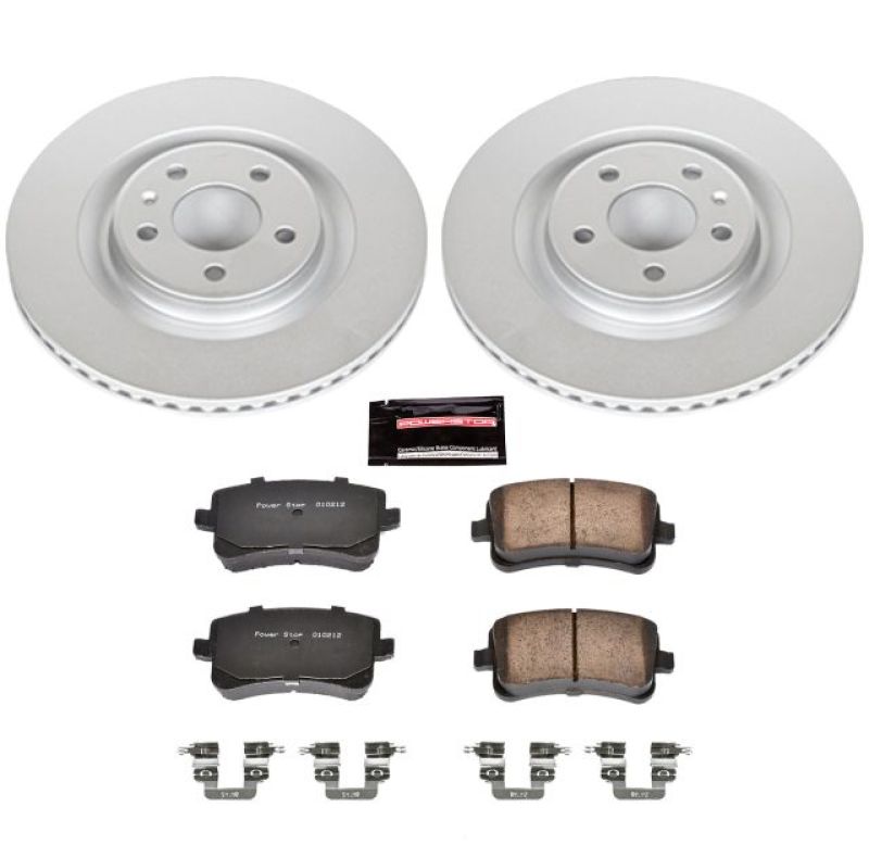 Power Stop 13-17 Audi Q5 Rear Z23 Evolution Sport Coated Brake Kit Brake Kits - Performance D&S PowerStop