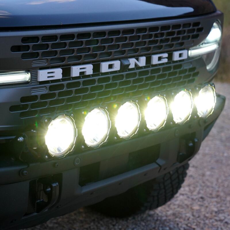 KC HiLiTES 21+ Ford Bronco 39in. Gravity LED Pro6 Light Bar Kit Front Bumper Light Bars & Cubes KC HiLiTES