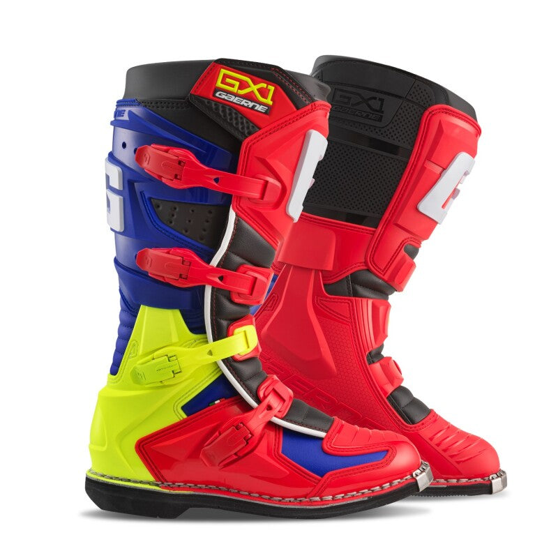 Gaerne GX1 Boot Red Multi Size - 6 Motorcycle Boots Gaerne