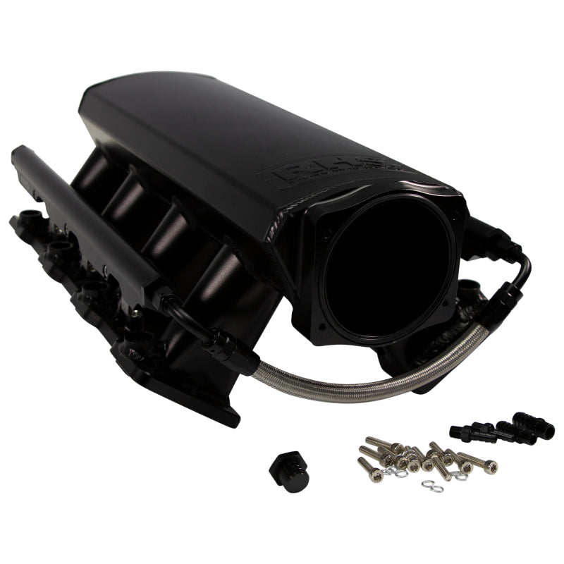 Fast Intake Manifold, Rhs Sheet Met Al, Ls Cathedral Port, Black W/ Fuel Rail Kit Hardware Kits - Other FAST