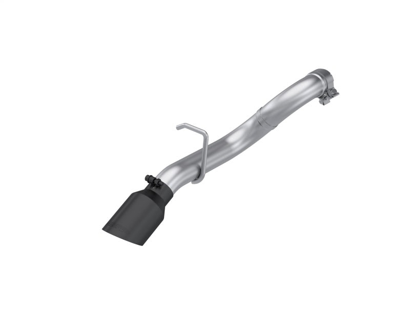 MBRP 18-24 Jeep Wrangler 3.6L T409 Stainless Steel 2.5in Axle-Back Turn Down Exit - Black Tip Tail Pipes MBRP