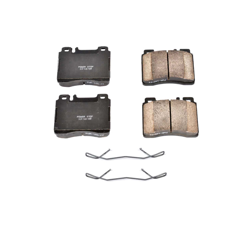 Power Stop 91-93 Mercedes-Benz 300SE Front Z17 Evolution Ceramic Brake Pads w/Hardware Brake Pads - OE PowerStop