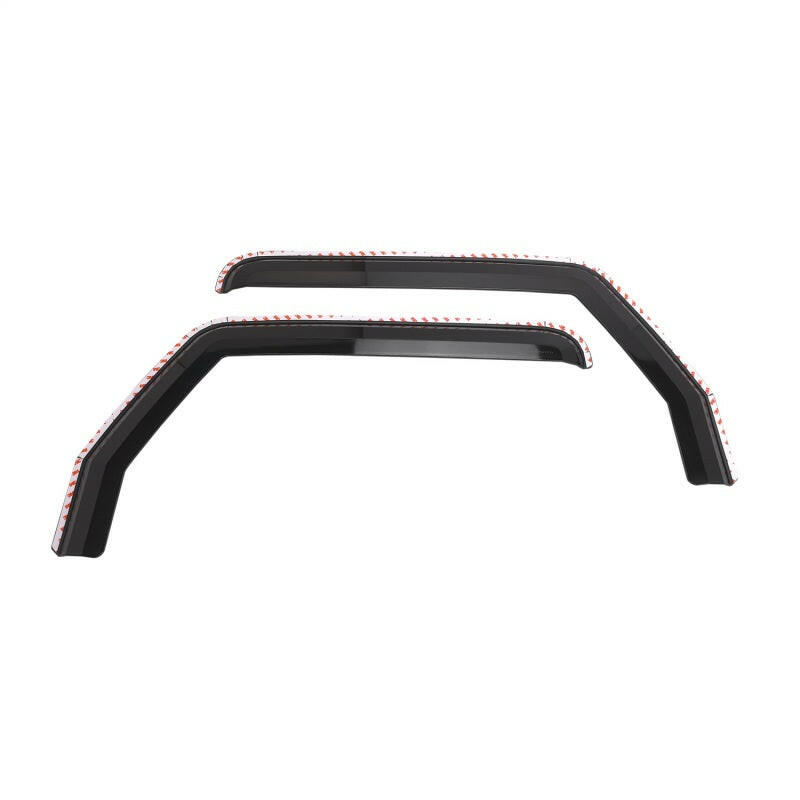 Putco 20-21 Jeep Gladiator JT/JL Element Tinted Window Visors (Front Only) Wind Deflectors Putco