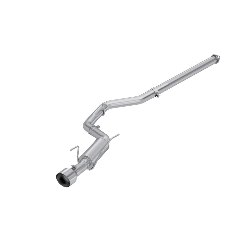 MBRP 2022 Subaru WRX 2.4L 3in Cat Back 5in OD Single Exit - Aluminized Steel Catback MBRP