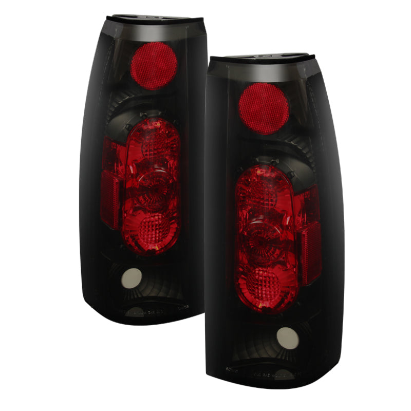 Spyder Chevy C/K Series 1500 88-98/GMC Sierra 88-98 G2 Euro Tail Lights Blk Smke ALT-YD-CCK88G2-BSM Tail Lights SPYDER