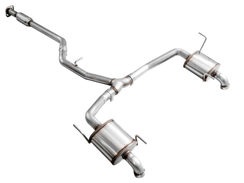 AWE 20-25 Subaru Outback (Wilderness & XT) 0FG Catback Exhaust w/Dual BashGuards Catback AWE Tuning