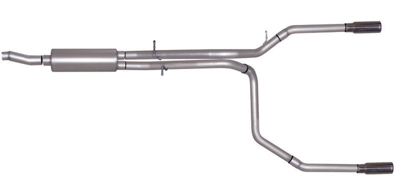 Gibson 98-00 Ford F-150 Base 4.6L 2.5in Cat-Back Dual Split Exhaust - Stainless Catback Gibson