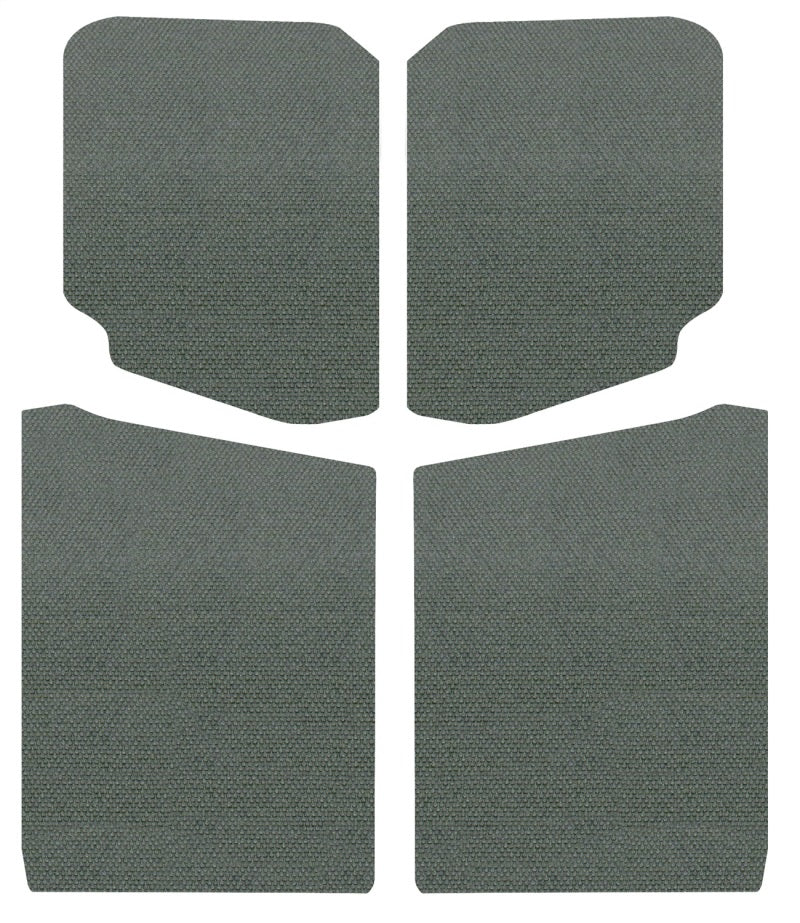 DEI 18-23 Jeep Wrangler JL 2-Door Boom Mat Headliner - 5 Piece - Gray Hard Top Accessories DEI