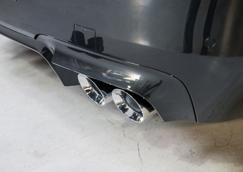 AWE Tuning BMW F10 M5 Touring Edition Axle-Back Exhaust Chrome Silver Tips Axle Back AWE Tuning
