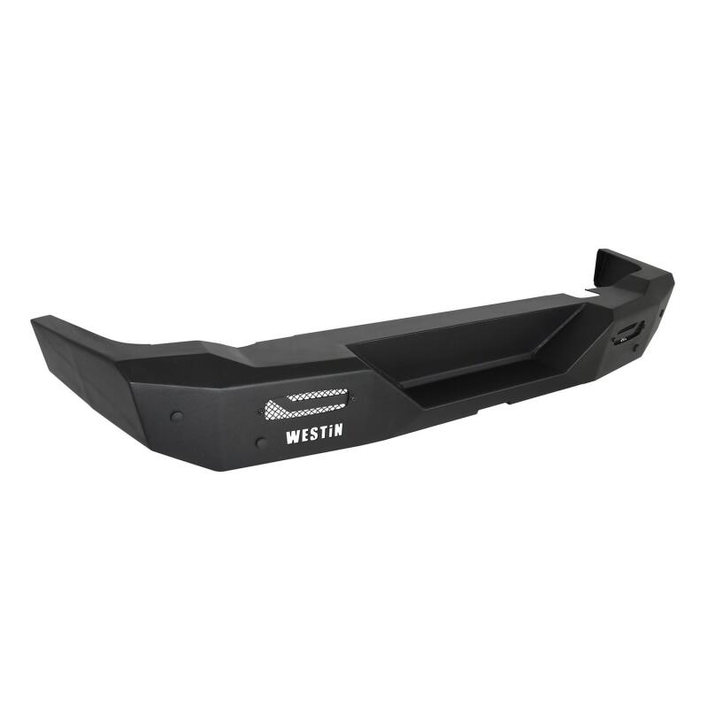 Westin 21-23 Ford Bronco (Excl. Bronco Sport) Pro-Series Rear Bumper - Textured Black Bumpers - Steel Westin