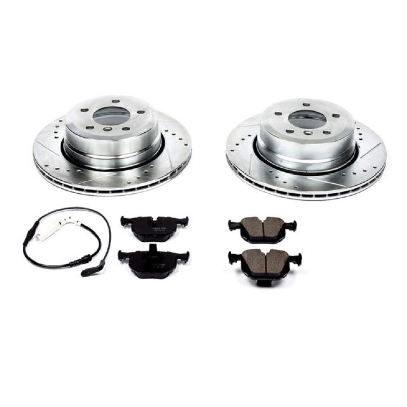 Power Stop 06-07 BMW 525xi Rear Z23 Evolution Sport Brake Kit Brake Kits - Performance D&S PowerStop