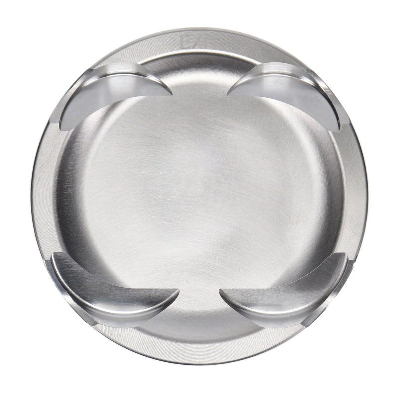 JE Pistons - Set of 4 Mitsubishi 4B11T 90.0mm Bore -9.5 Dome Asymmetrical FSR Pistons - Set of 4 Piston Sets - Forged - 4cyl JE Pistons