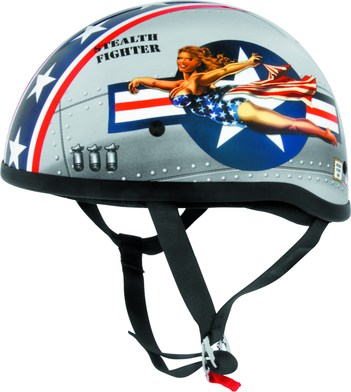 Skid Lids Bomber Pinup Original Helmet - XL Helmets and Accessories Skid Lid