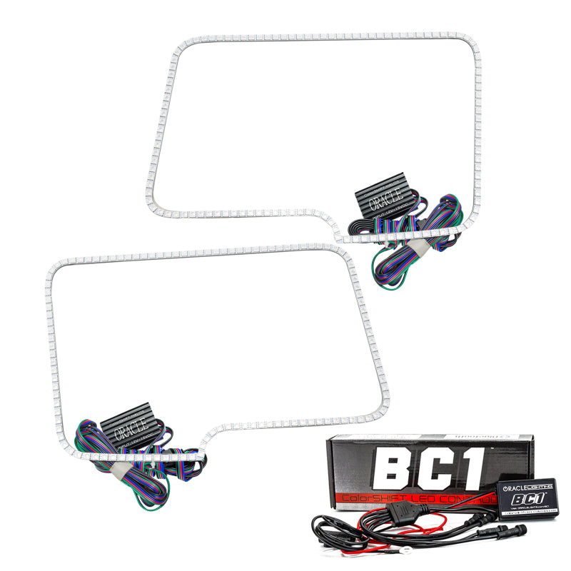 Oracle Ford F-150/Raptor 09-14 Halo Kit - ColorSHIFT w/ BC1 Controller Headlights ORACLE Lighting
