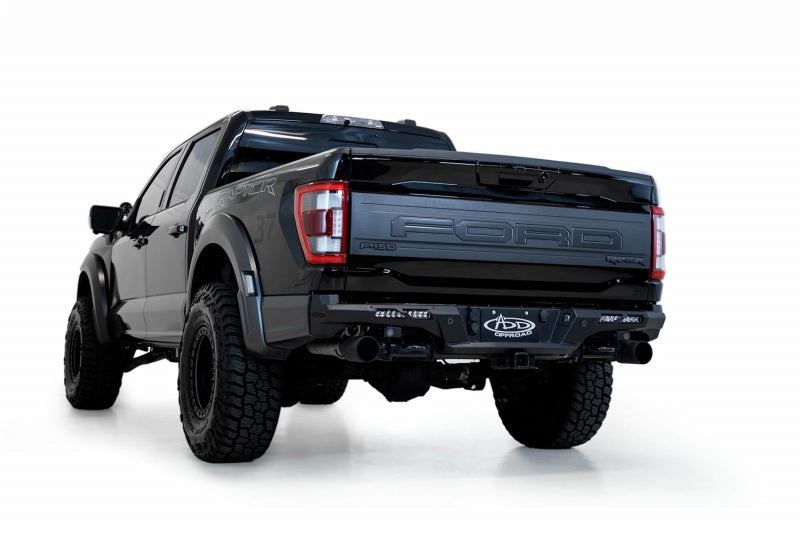 Addictive Desert Designs 21-22 Ford F-150 Raptor Phantom Rear Bumpet Bumpers - Steel Addictive Desert Designs