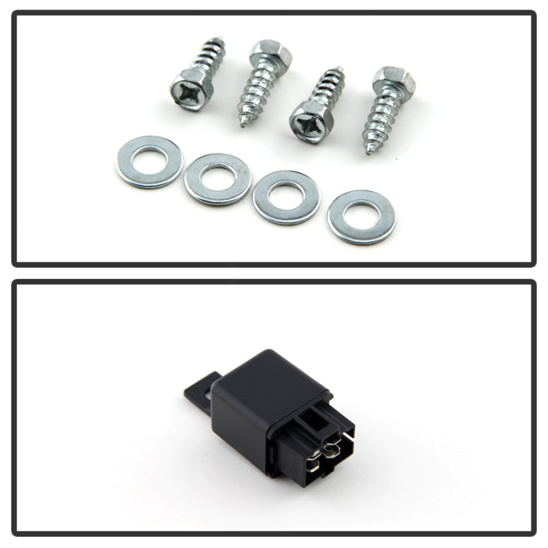 Spyder Dodge Grand Caravan 2011-2015 OEM Fog Light W/Universal Switch- Clear FL-DGC2011-C Fog Lights SPYDER