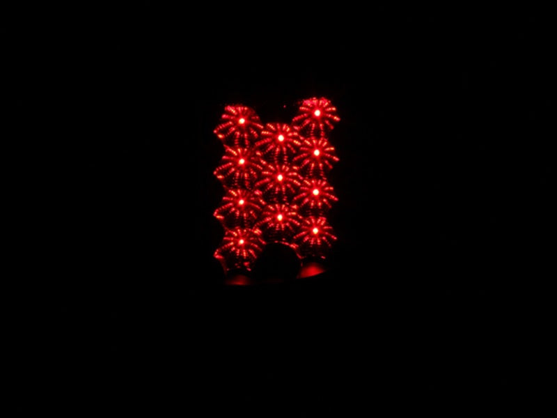 ANZO 2004-2008 Ford F-150 LED Taillights Black Tail Lights ANZO