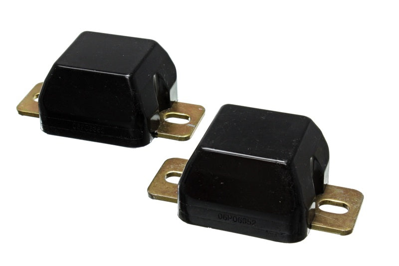 Energy Suspension 05-13 Toyota Tacoma 2WD(Prerunner)/4WD Black Rear Bumper Stop Set Bushing Kits Energy Suspension