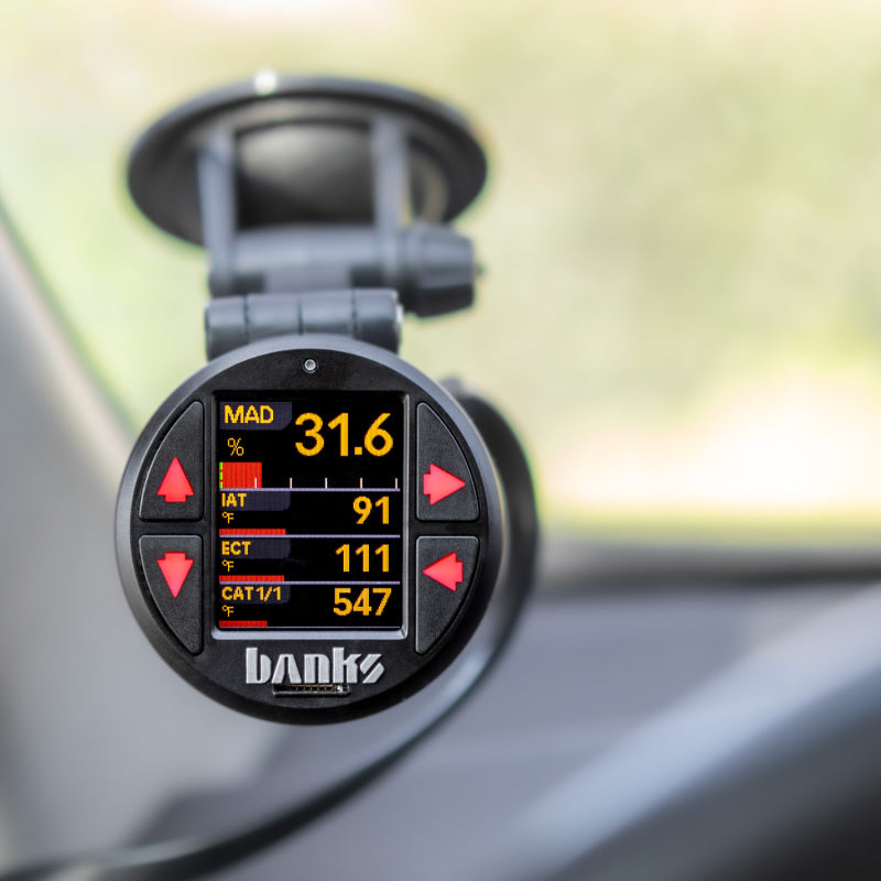 Banks Power 52mm Single Gauge Pod Kit w/ Sticky Base Gauge Pods Banks Power