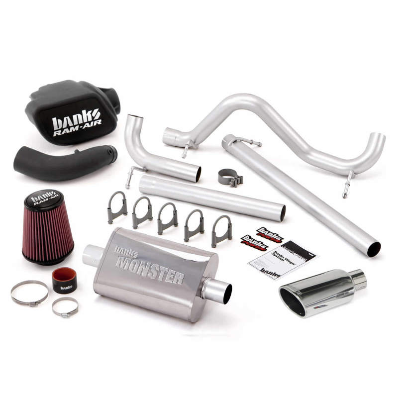 Banks Power 07-11 Jeep 3.8L Wrangler - 4dr Stinger System (no AutoMind) Catback Banks Power