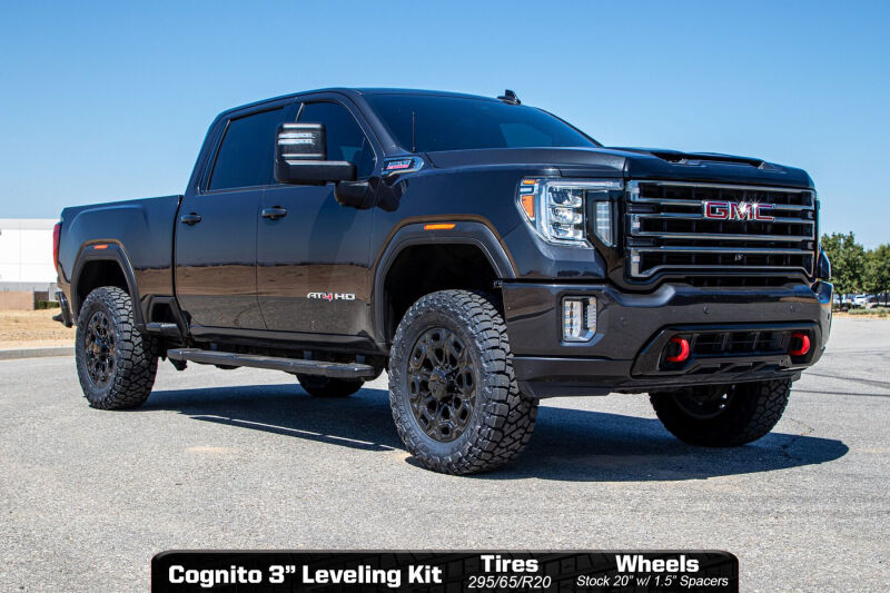 Cognito 20-24 Chevy/GMC Silv/Sierra 2500/3500 HD 2WD/4WD 3in Elite Leveling Kit w/ Elka 2.5 RR Leveling Kits Cognito