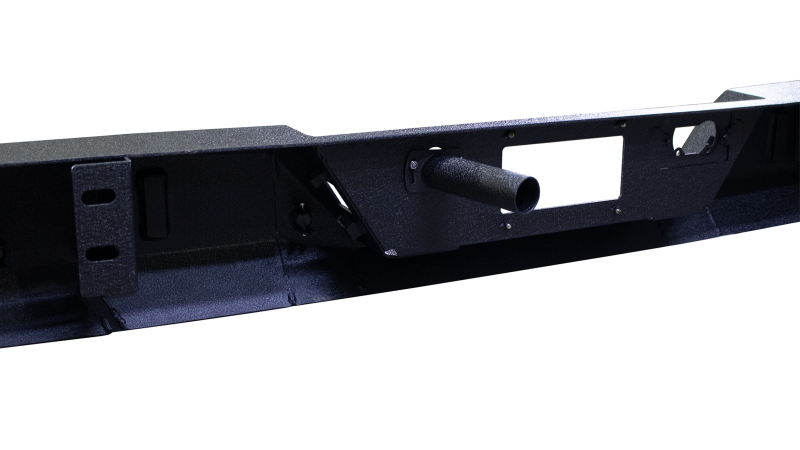 Fishbone Offroad 07-13 Chevy Silverado 1500 Rear Bumper - Black Bumpers - Steel Fishbone Offroad