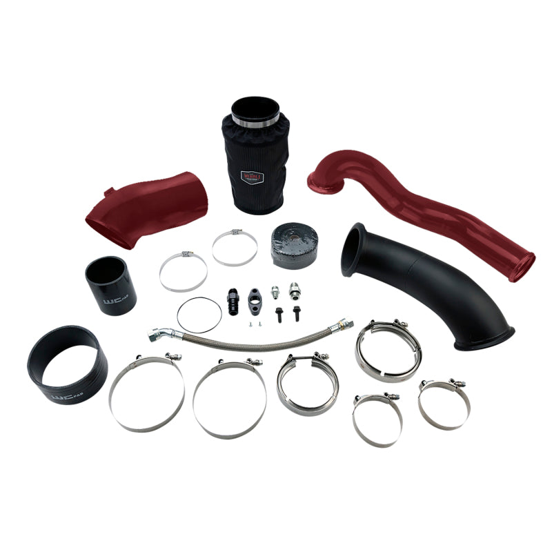Wehrli 04.5-07 Dodge 5.9L Cummins S400 Turbo 2nd Gen Swap Kit (No Turbo/Manifold) - WCFab Red Turbo Upgrade Components Wehrli