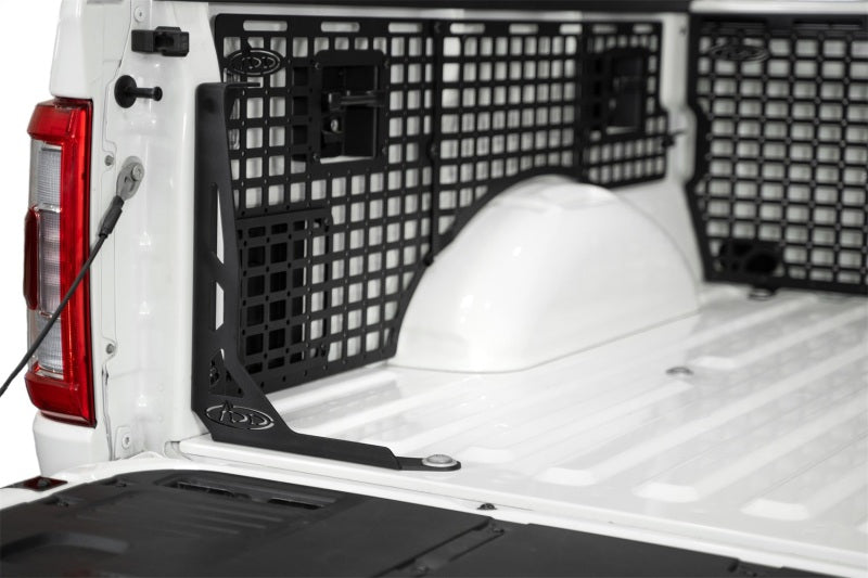 Addictive Desert Designs 2021+ Ford F-150 & Ford Raptor Bed Channel Stiffeners Black Brackets Addictive Desert Designs