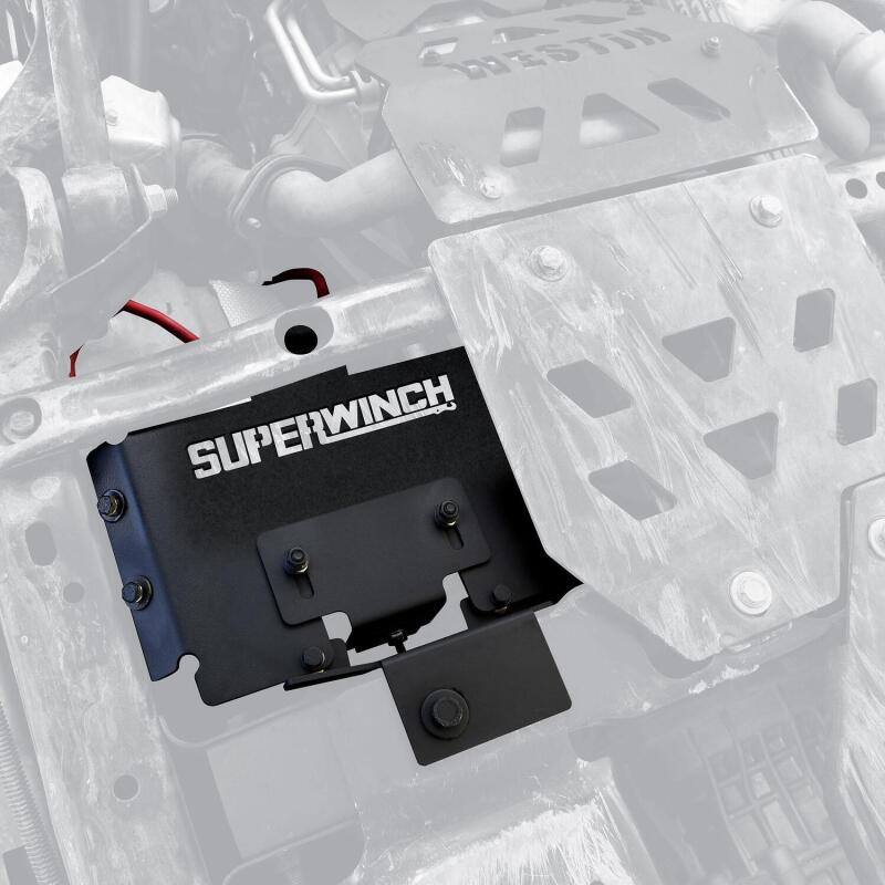 Superwinch 18-24 Jeep Wrangler JL Auxiliary Battery Mount Winch Accessories Superwinch