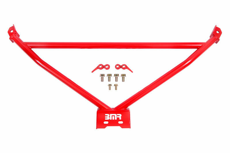 BMR 78-87 G-Body Front Reinforcement Chassis Brace Red Chassis Bracing BMR Suspension