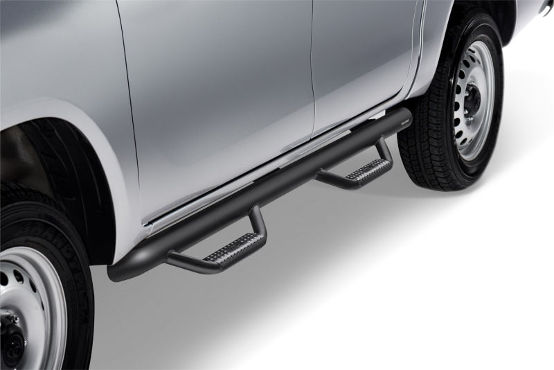 N-Fab Nerf Step 16-17 Toyota Tacoma Double Cab 5ft Bed - Tex. Black - W2W - 3in Side Steps N-Fab