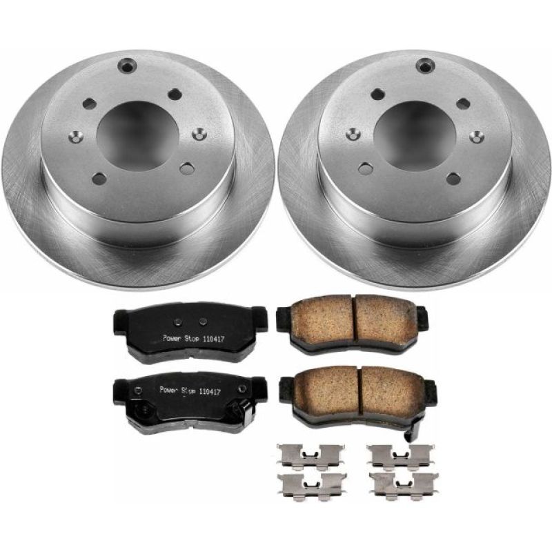 Power Stop 99-05 Hyundai Sonata Rear Autospecialty Brake Kit Brake Kits - OE PowerStop