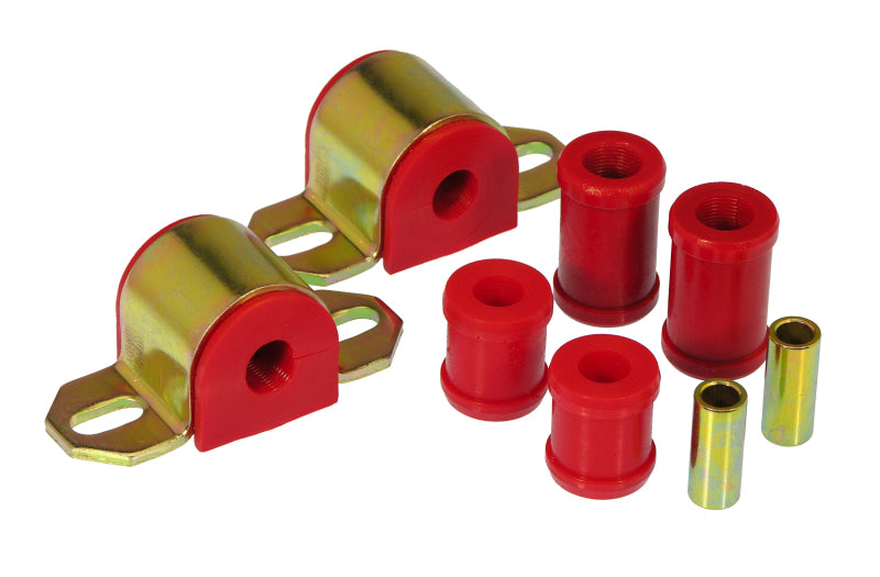 Prothane 67-81 Chevy Camaro/Firebird Rear Sway Bar Bushings - 5/8in 2-Bolt - Red Sway Bar Bushings Prothane