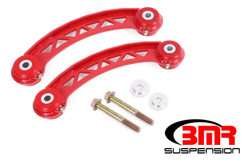 BMR 08-17 Challenger Non-Adj. Upper Trailing Arms (Polyurethane) - Red Suspension Arms & Components BMR Suspension