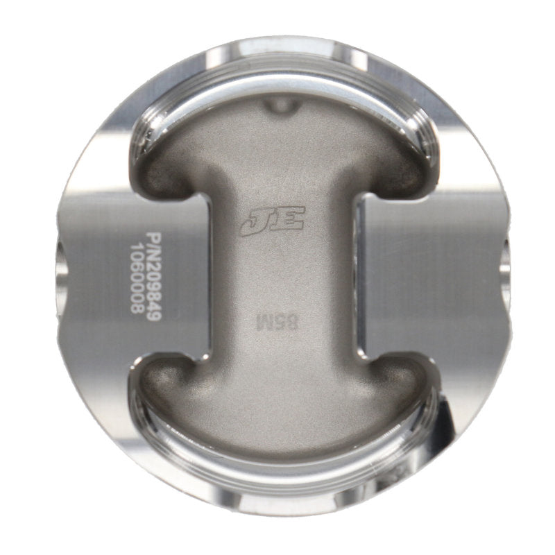 JE Pistons Nissan R20VE/VET 86.5mm Bore 12.5:1 Dome (Single) Pistons - Forged - Single JE Pistons