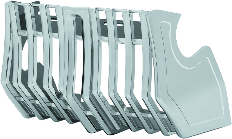 Kuryakyn Coolant Pump Cover Milwaukee-8 Chrome Water Pumps Kuryakyn