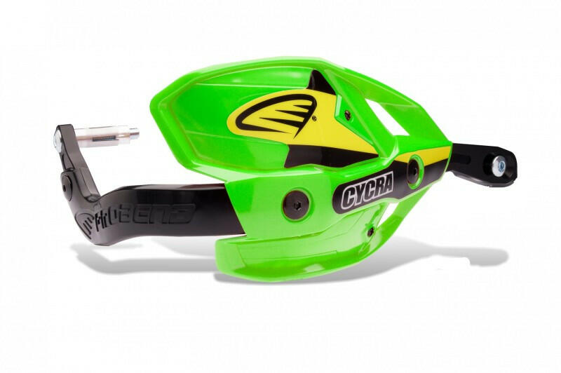 Cycra Probend Ultra Bar Pack - Green Hand Guards Cycra