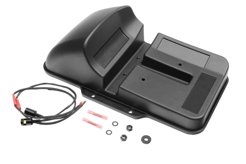 Rugged Ridge 18-22 Jeep Wrangler JL License Plate Relocation - Rear Exterior Trim Rugged Ridge