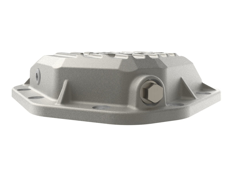 aFe 19-25 GM Trucks Front Diff Cover - Raw w/ Machined Fins Diff Covers aFe