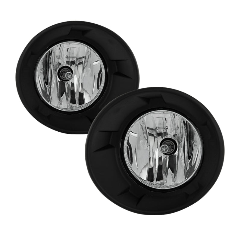 xTune Chevy Camaro 2010-2013 (Not RS Models) OEM Fog Light W/Switch - Clear FL-CCAM10-V6-C Fog Lights SPYDER