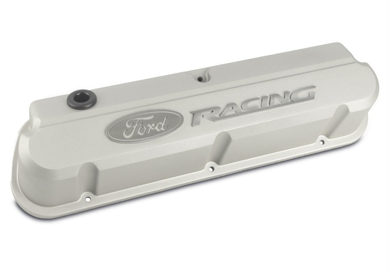 Ford Racing 289-351 Slant Edge Gray Valve Cover Valve Covers Ford Racing