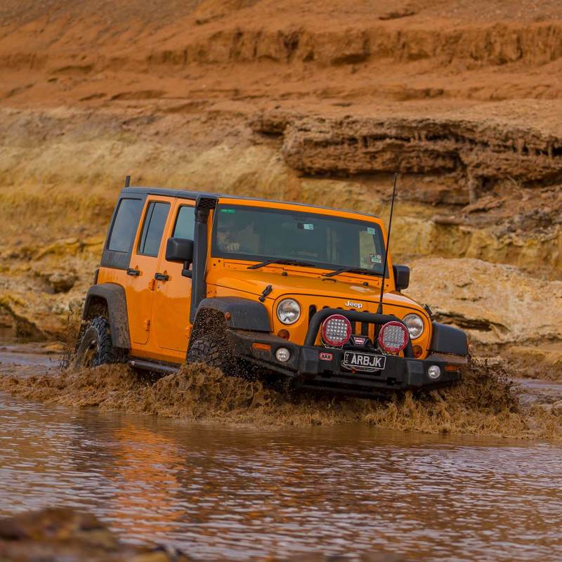 ARB Safari 4X4 Snorkel Vspec Jeep Jk 3.8/2.8 Lhd 10/06-1/12 Scoops & Snorkels ARB
