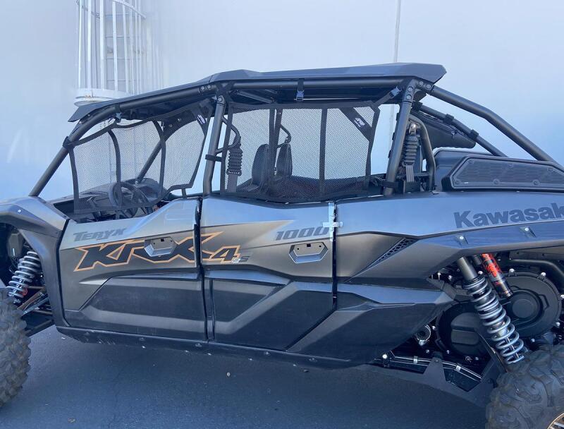 PRP Kawasaki KRX 4 Mesh Window Net Set (Rear) Tools PRP Seats