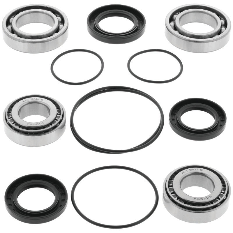 QuadBoss 93-00 Kawasaki KAF620A Mule 2510 4x4 Front Differential Bearing & Seal Kit Bearings QuadBoss