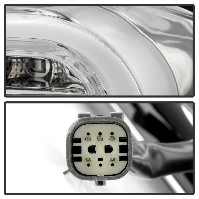 Spyder Chevy Camaro 16-18 Halogen LED Tail Lights Chrome ALT-YD-CCAM16HAL-SEQ-C Tail Lights SPYDER