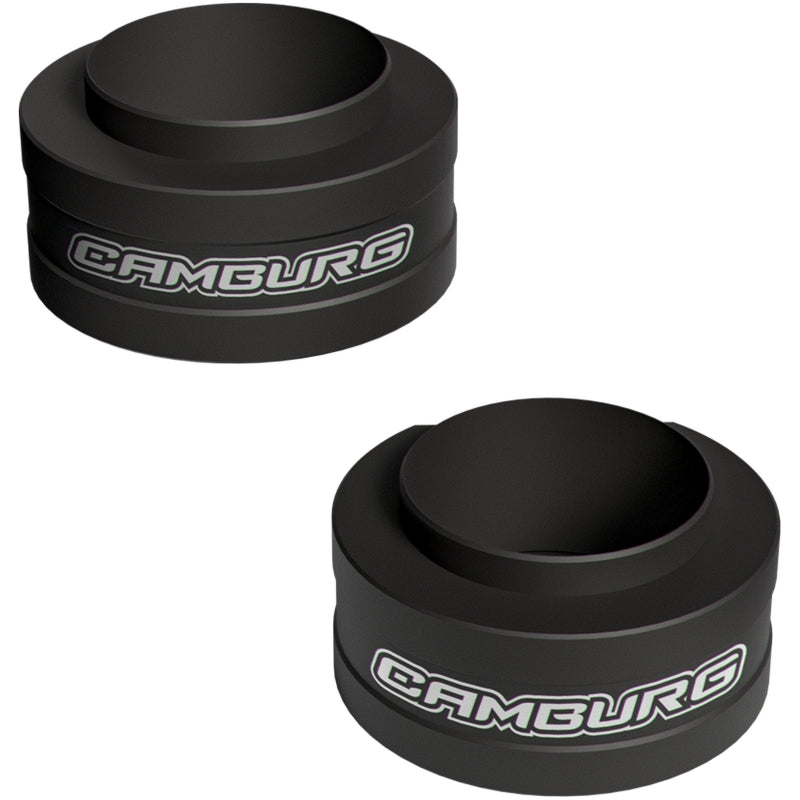 Camburg 2024+ Ford Ranger Raptor 2.5in Front Spring Preload Spacer Kit (Black) Preload Adjusters Camburg